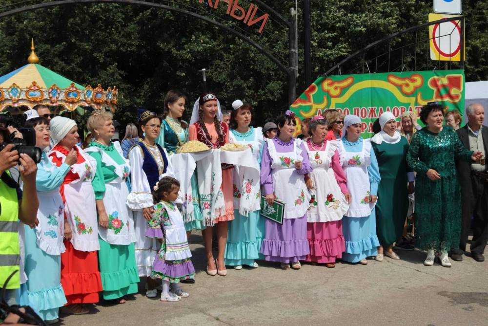 Сабантуй в Заволжском районе