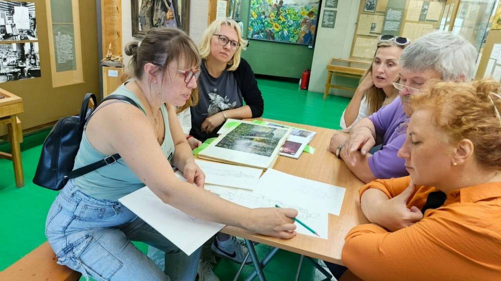 Встреча на родине художника: Творческая команда проекта &laquo;Пластов в моде&raquo; посетила Прислониху!